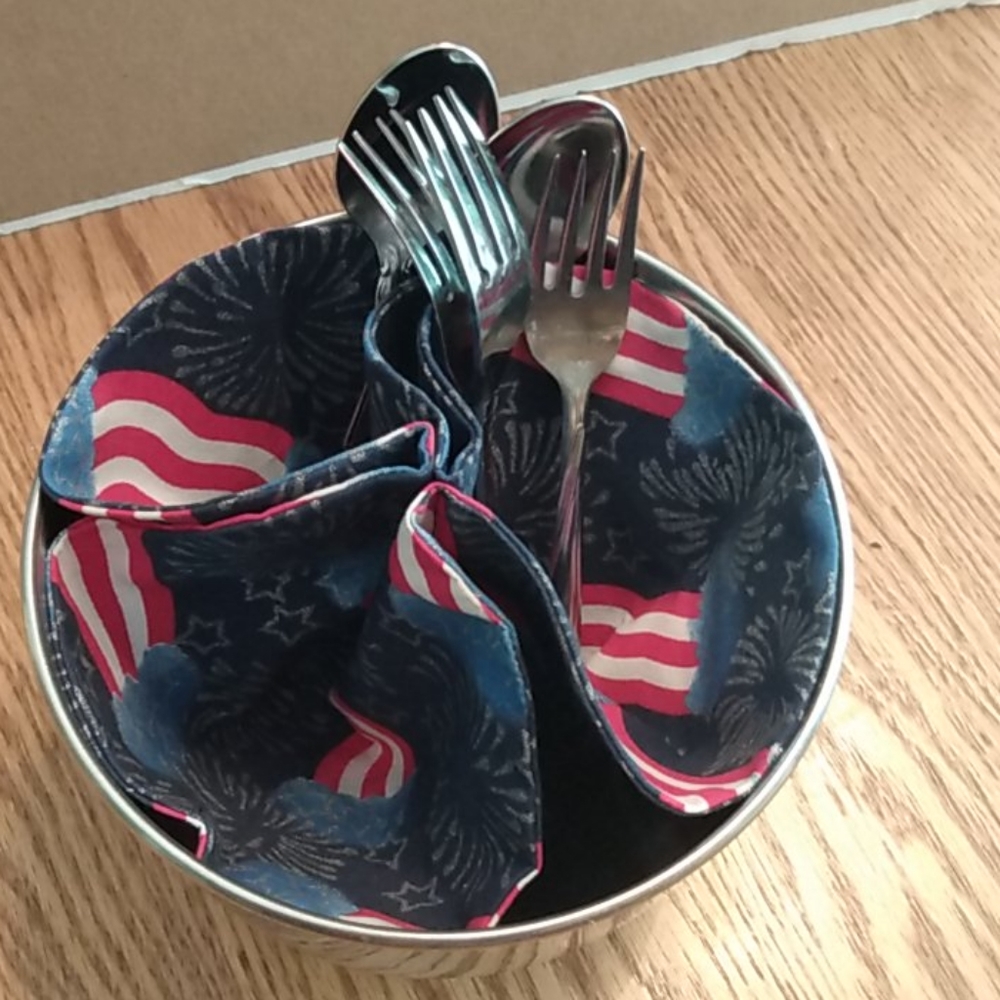 Flag pattern cozy